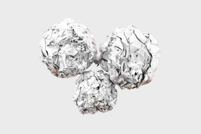 aluminum foil balls