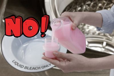 do not add fabric softener in bleach dispenser