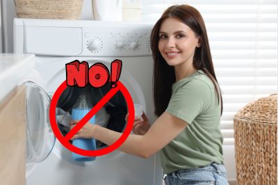 do not use fabric softener as detergent